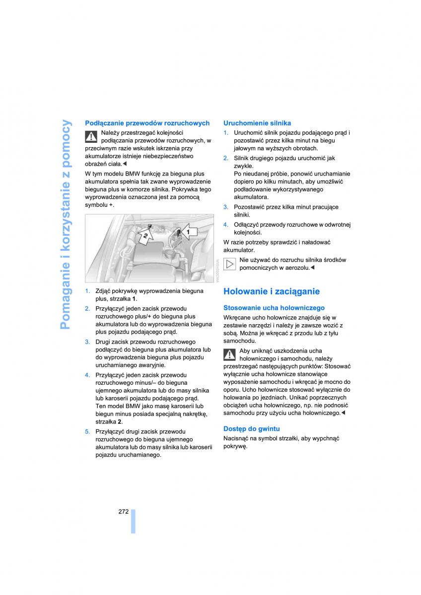 BMW 7 E65 E66 E67 instrukcja obslugi / page 274