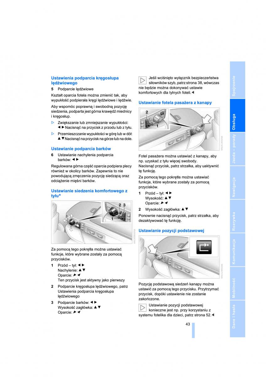 BMW 7 E65 E66 E67 instrukcja obslugi / page 45