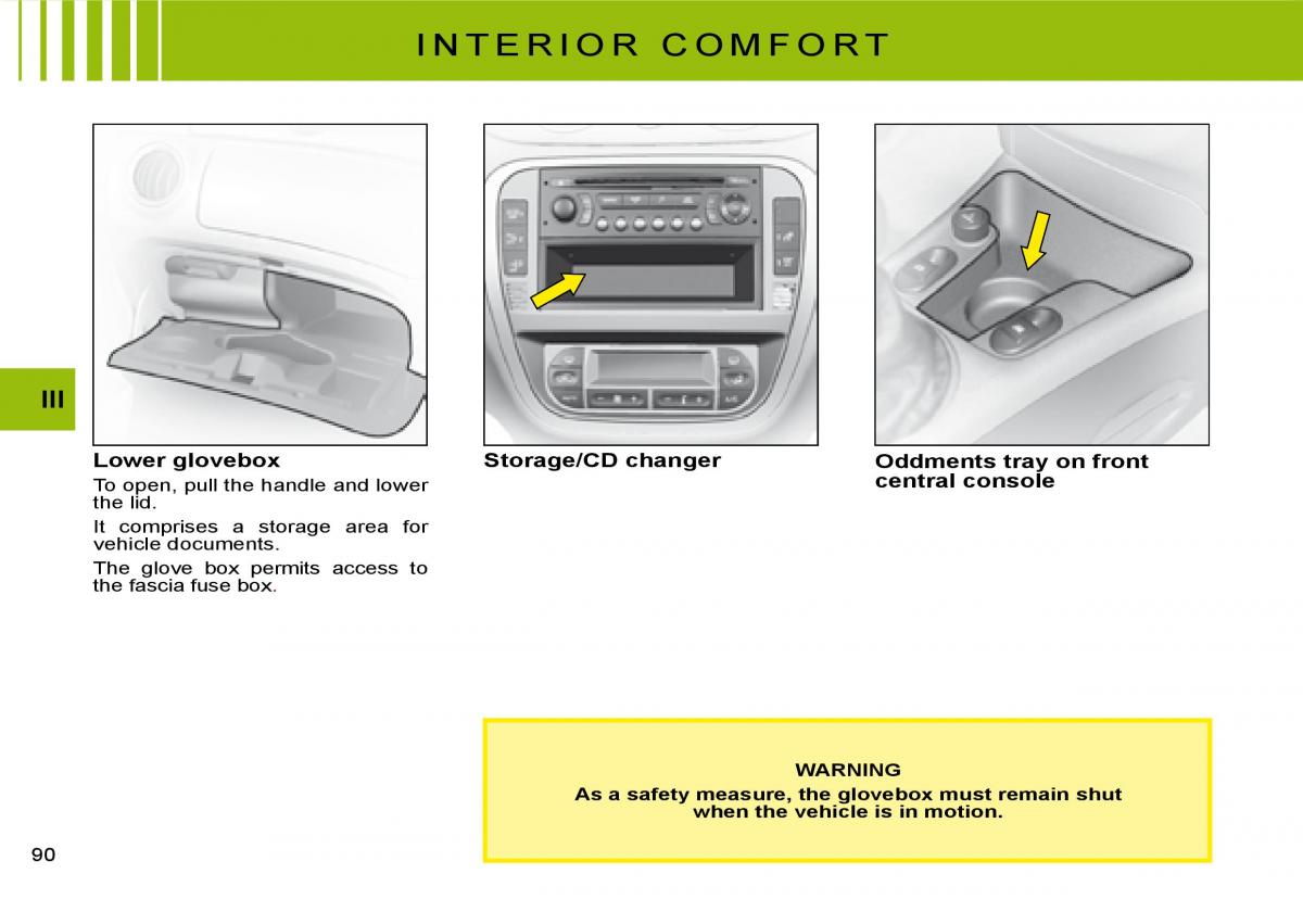 Citroen C2 owners manual / page 74