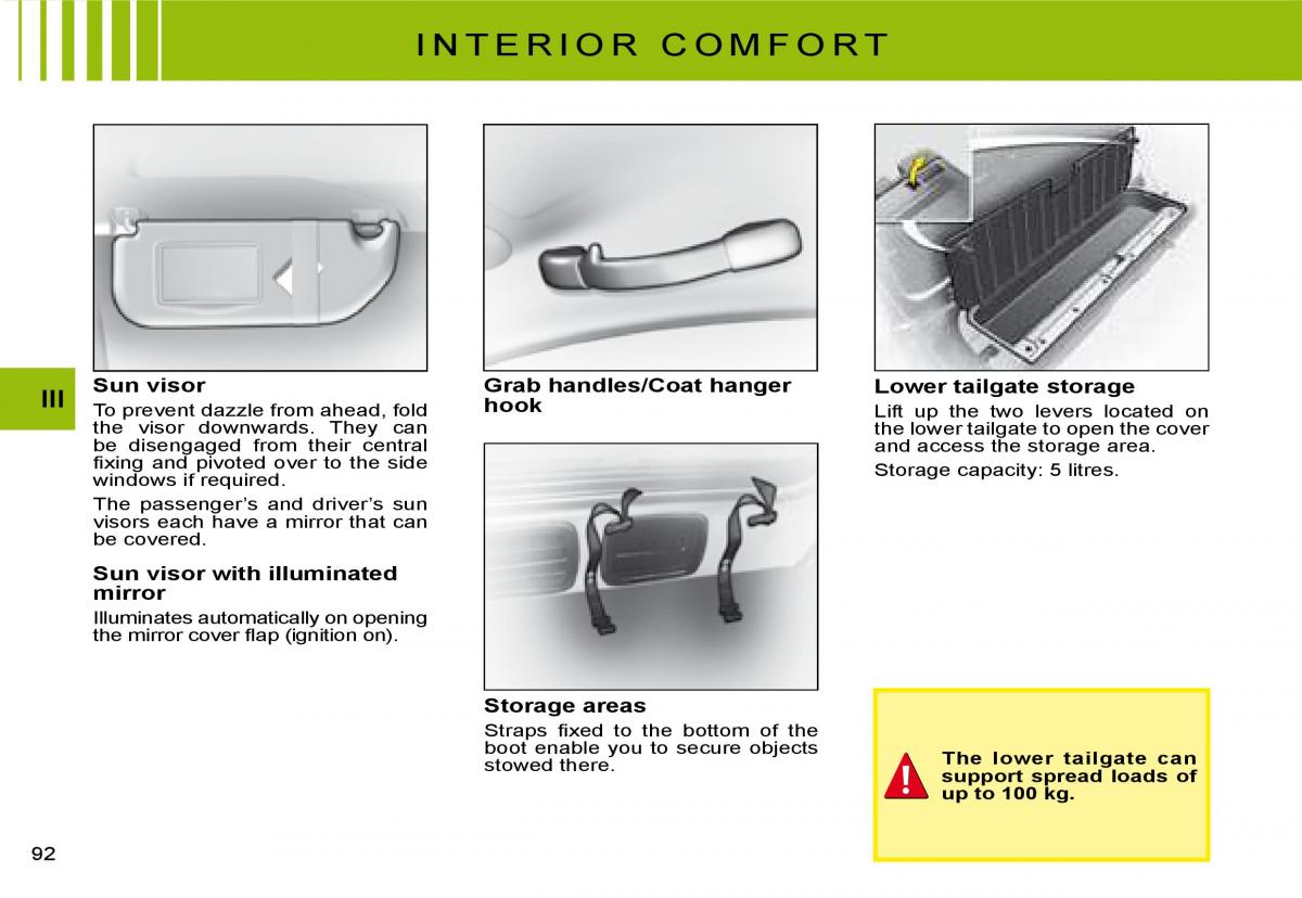 Citroen C2 owners manual / page 76