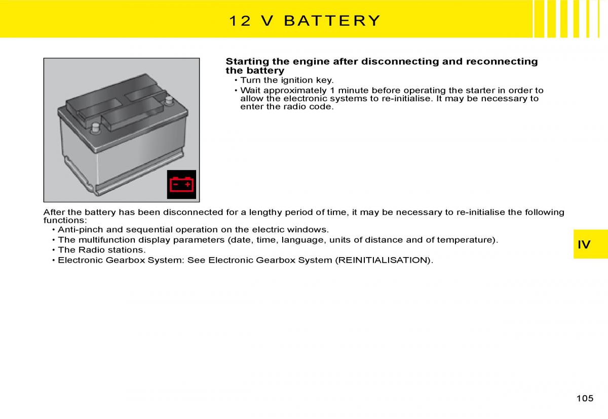 Citroen C2 owners manual / page 89