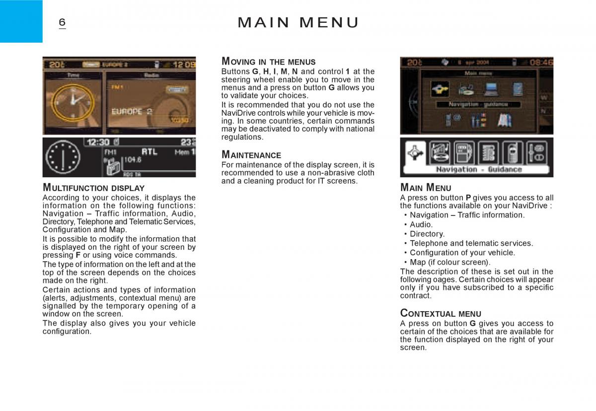 Citroen C2 owners manual / page 134