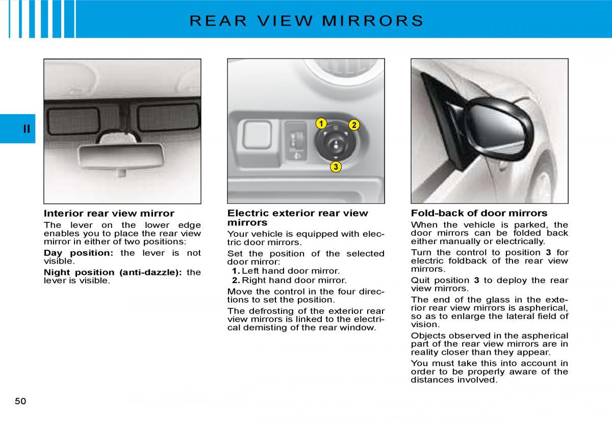 Citroen C2 owners manual / page 33