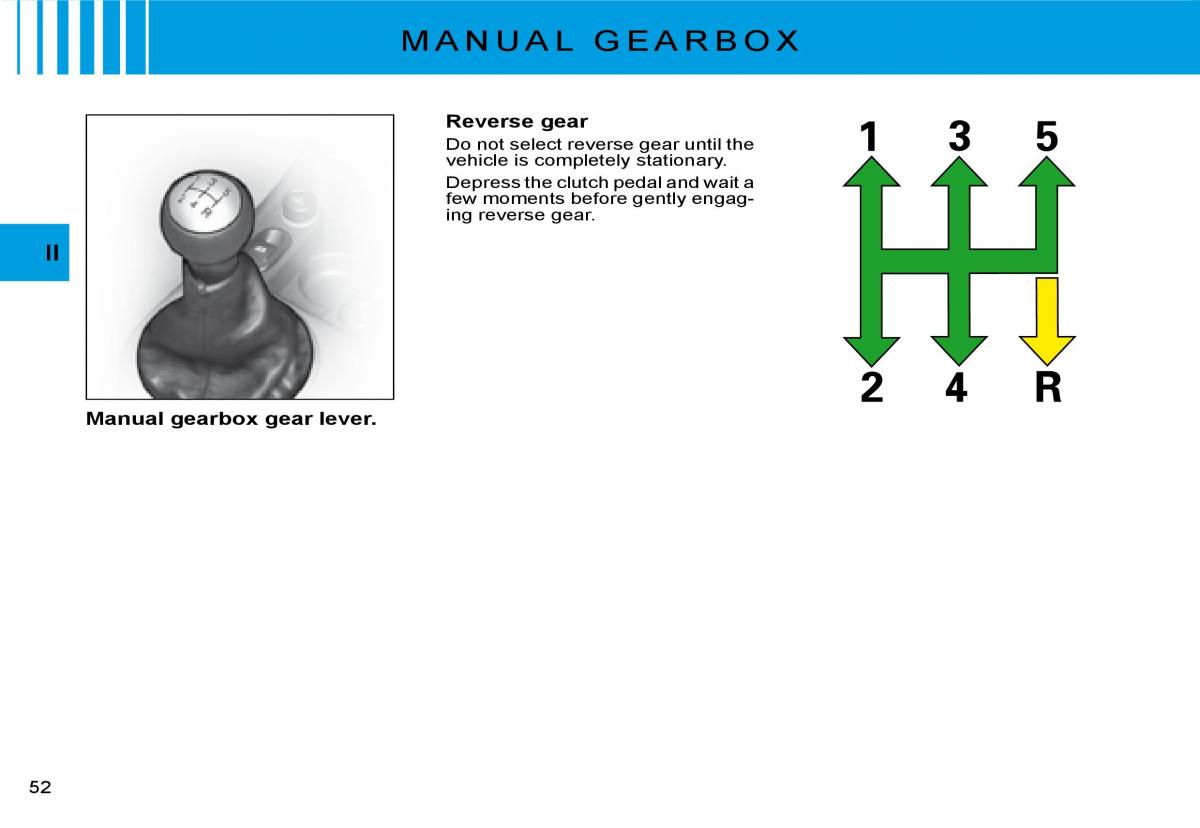 Citroen C2 owners manual / page 35