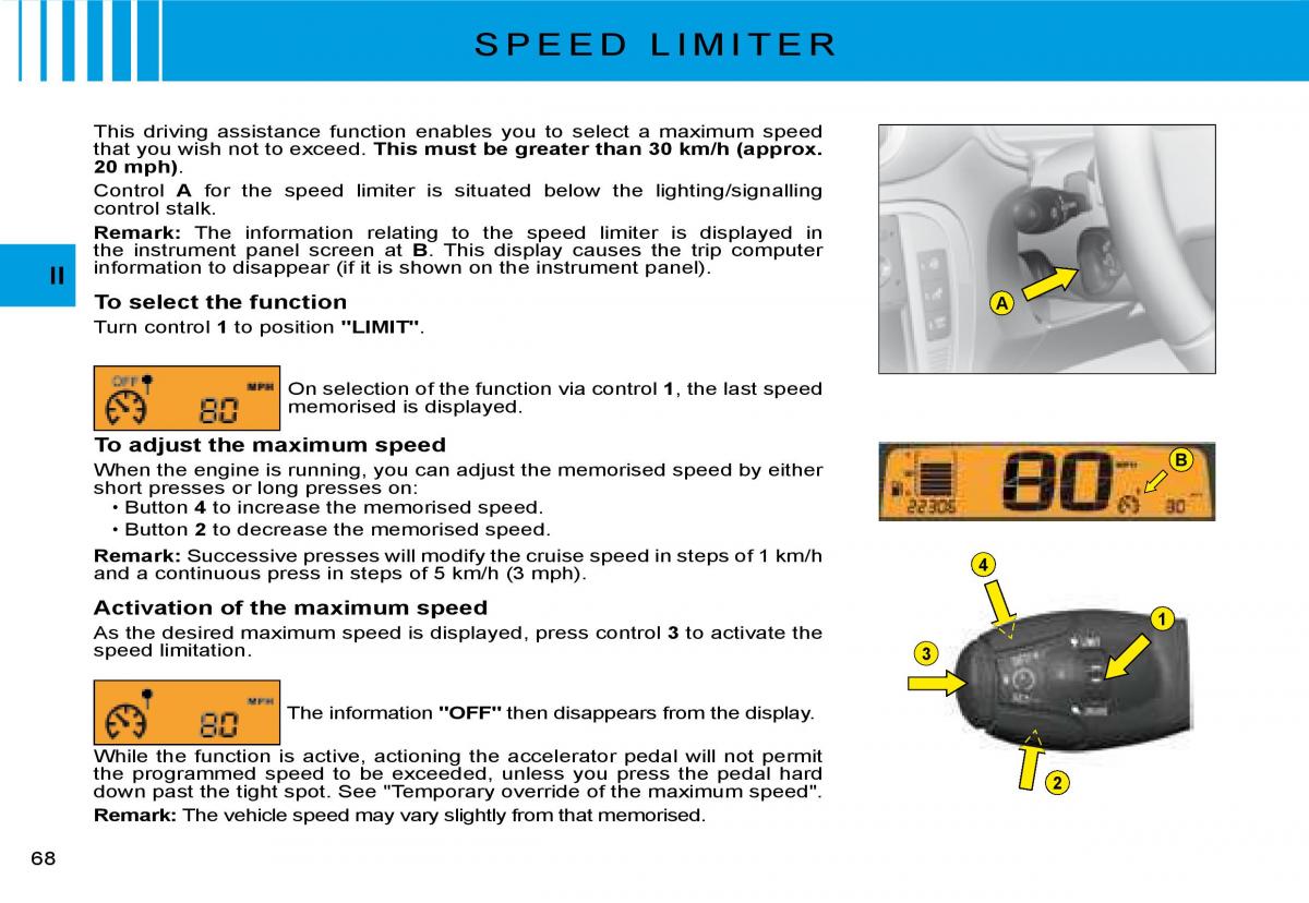 Citroen C2 owners manual / page 51