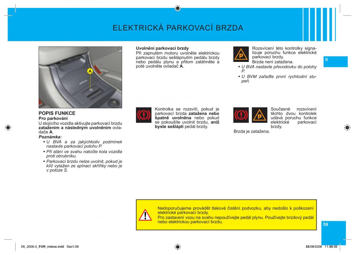 Citroen C6 navod k obsludze / page 63