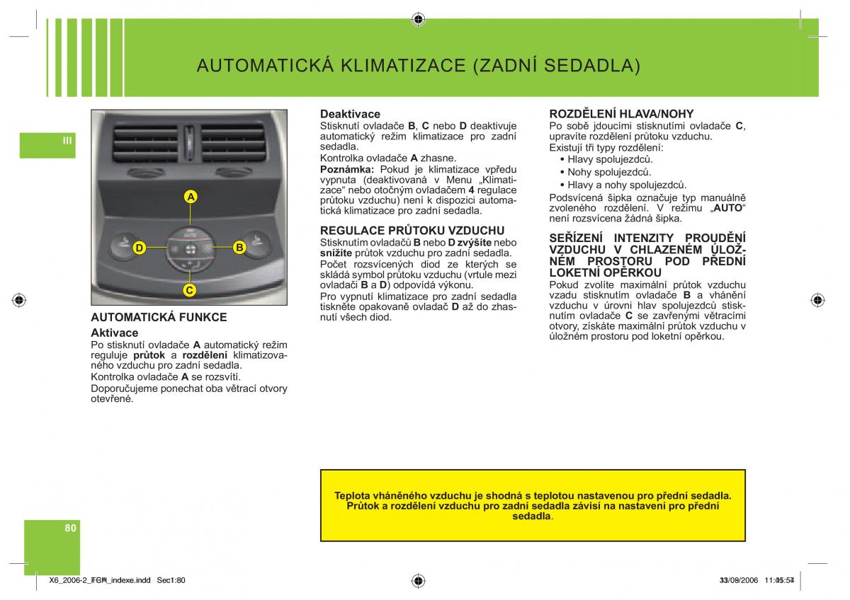 Citroen C6 navod k obsludze / page 84