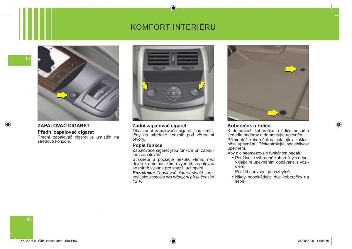 Citroen C6 navod k obsludze / page 100