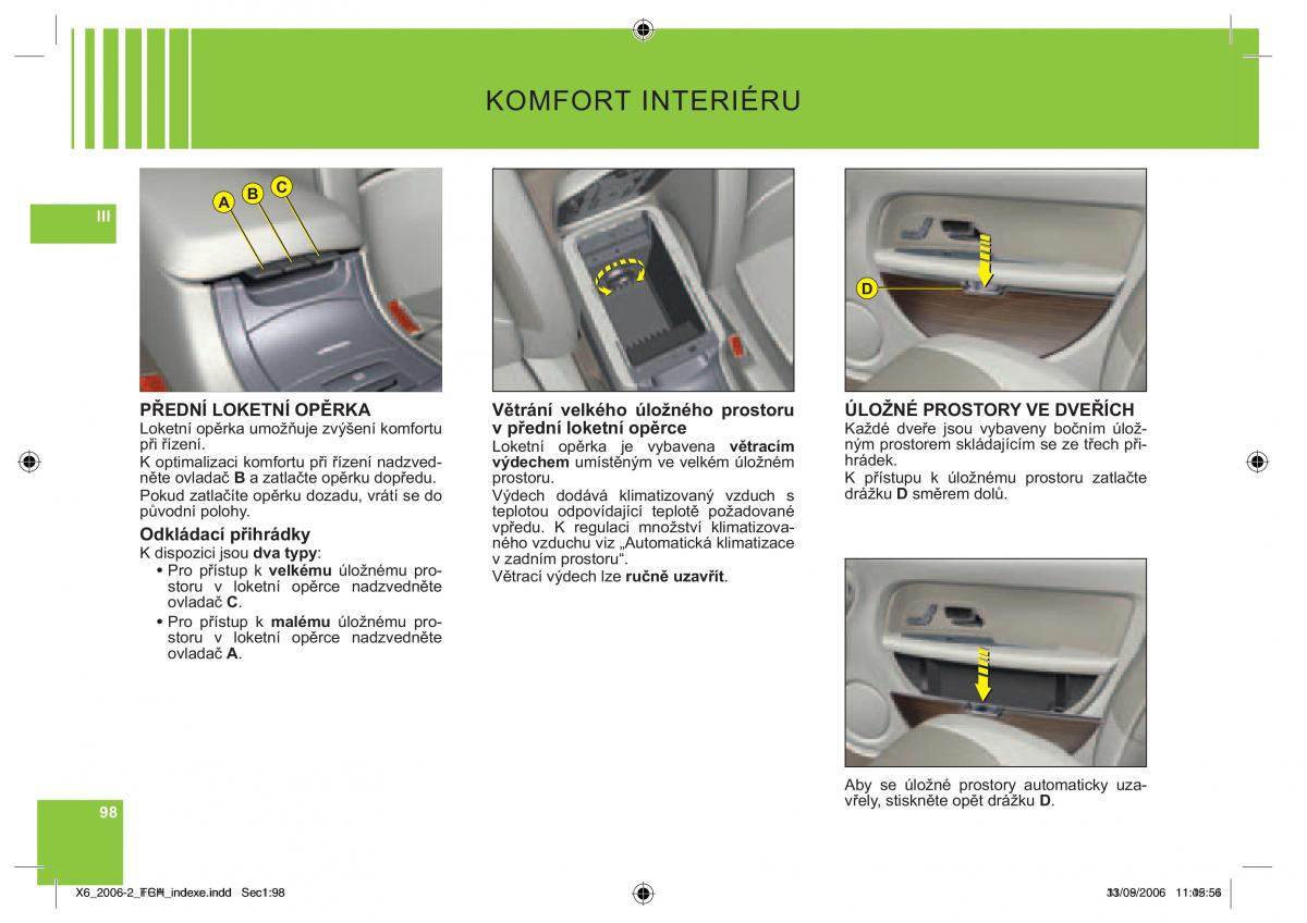 Citroen C6 navod k obsludze / page 102