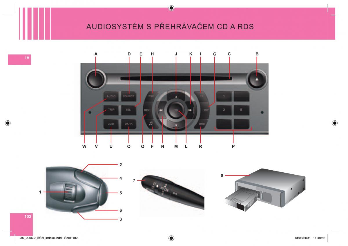 Citroen C6 navod k obsludze / page 106