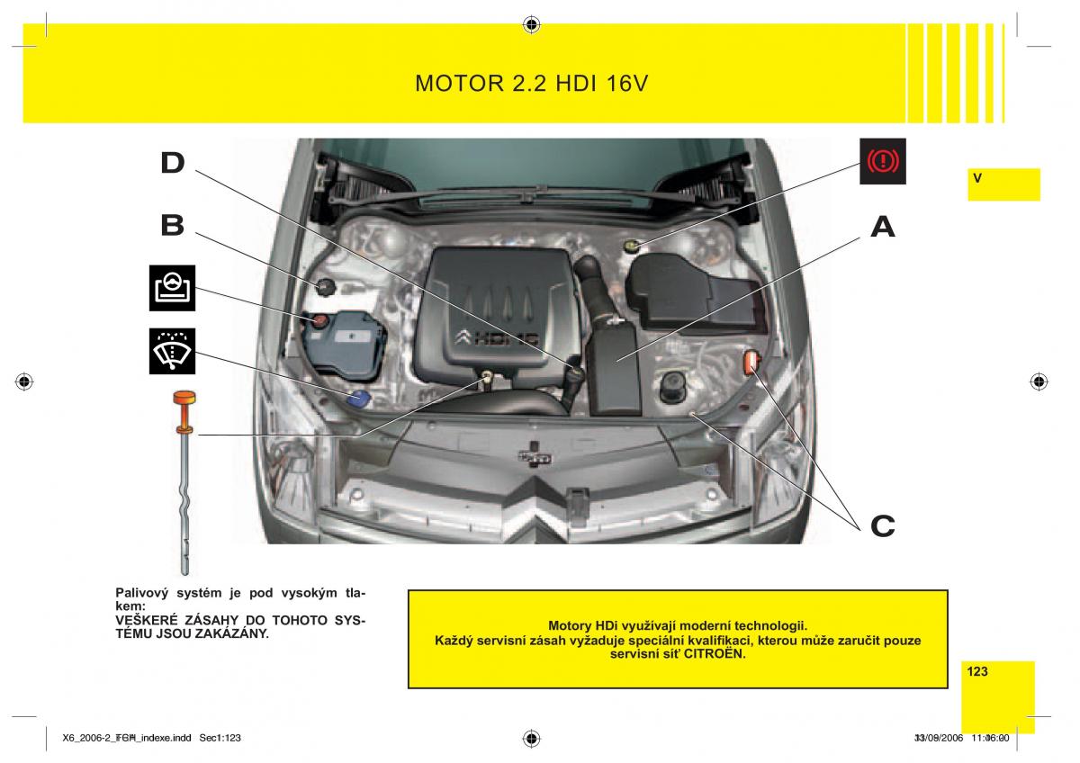 Citroen C6 navod k obsludze / page 127