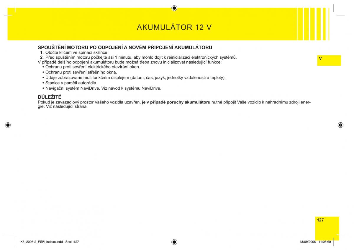 Citroen C6 navod k obsludze / page 131