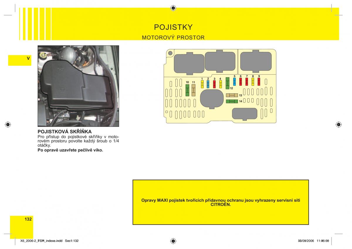 Citroen C6 navod k obsludze / page 136