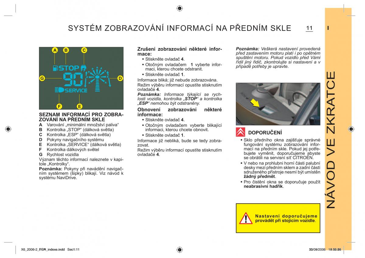 Citroen C6 navod k obsludze / page 15