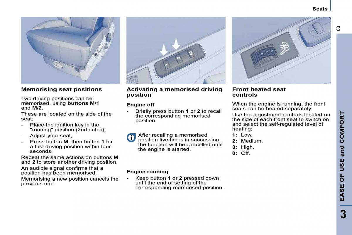  Citroen C8 Citroen C8 owners manual / page 62