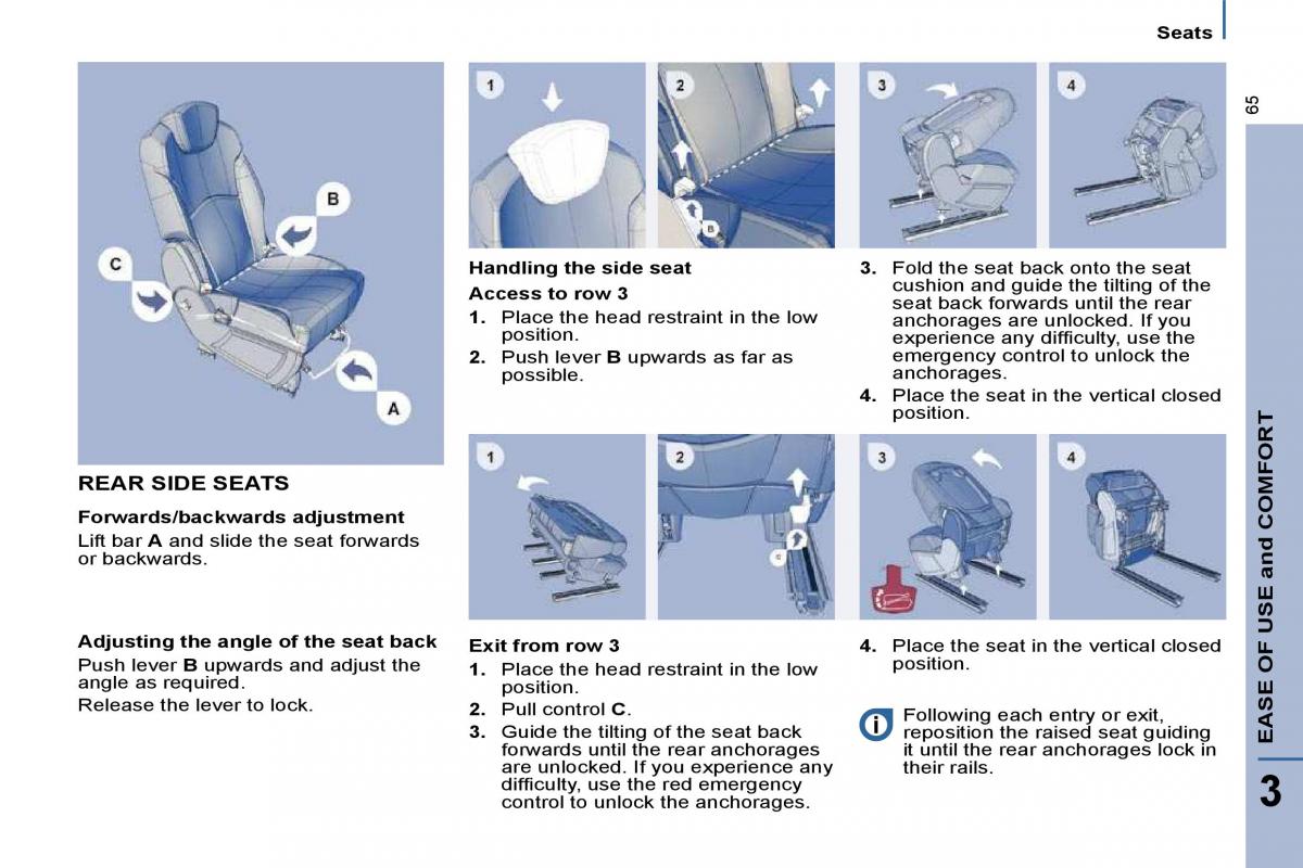  Citroen C8 Citroen C8 owners manual / page 64