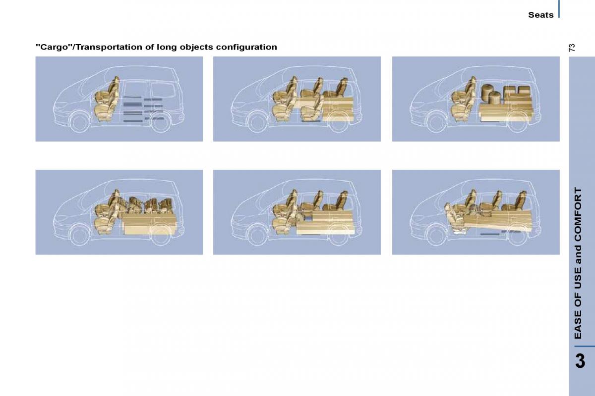 Citroen C8 owners manual / page 73