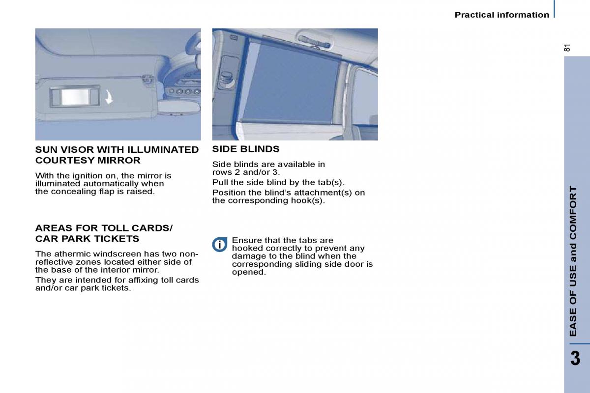 Citroen C8 owners manual / page 80