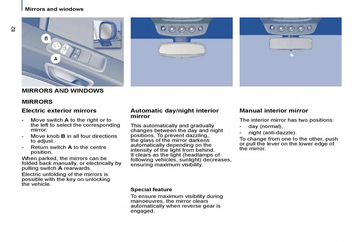 Citroen C8 owners manual / page 81