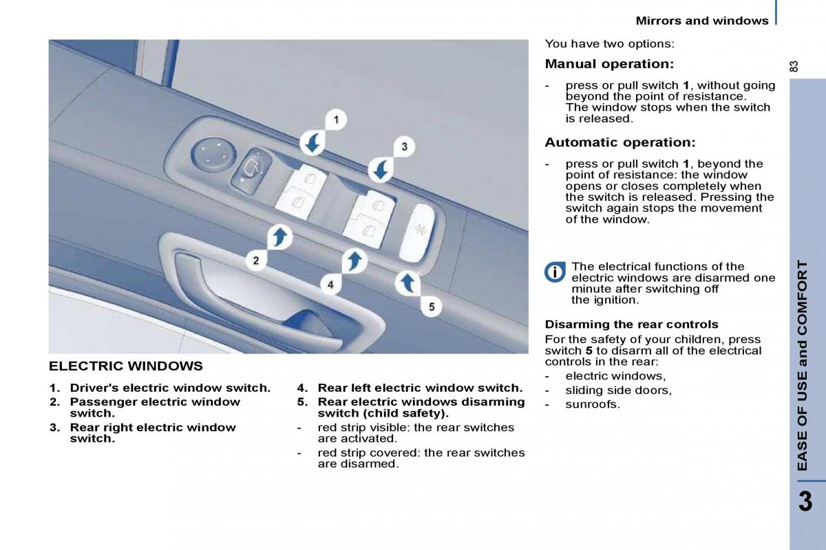 Citroen C8 owners manual / page 82