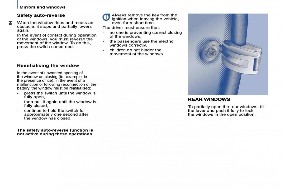 Citroen C8 owners manual / page 83