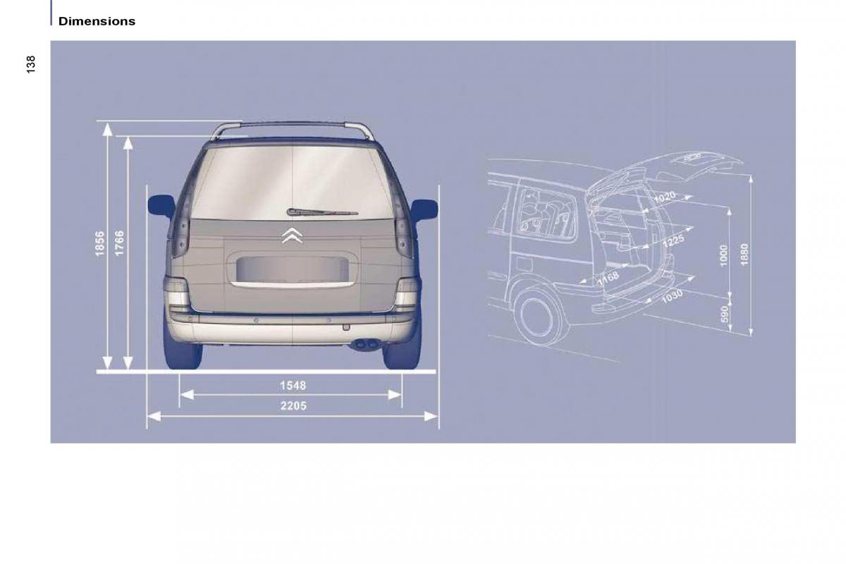 Citroen C8 owners manual / page 140