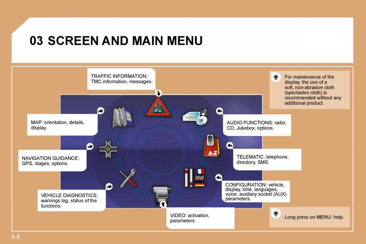 Citroen C8 owners manual / page 147