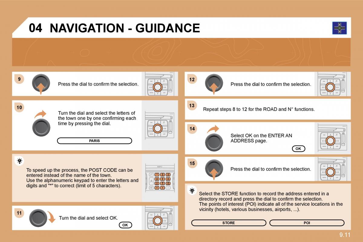 Citroen C8 owners manual / page 150