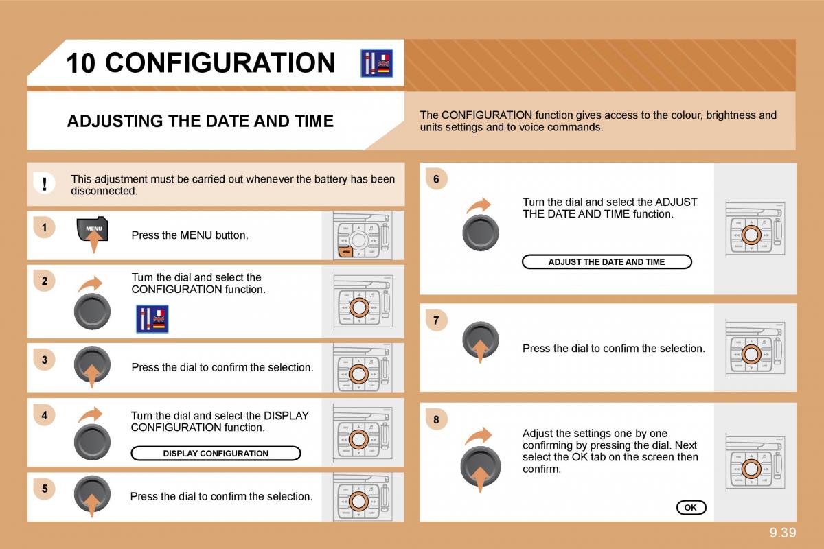 Citroen C8 owners manual / page 178