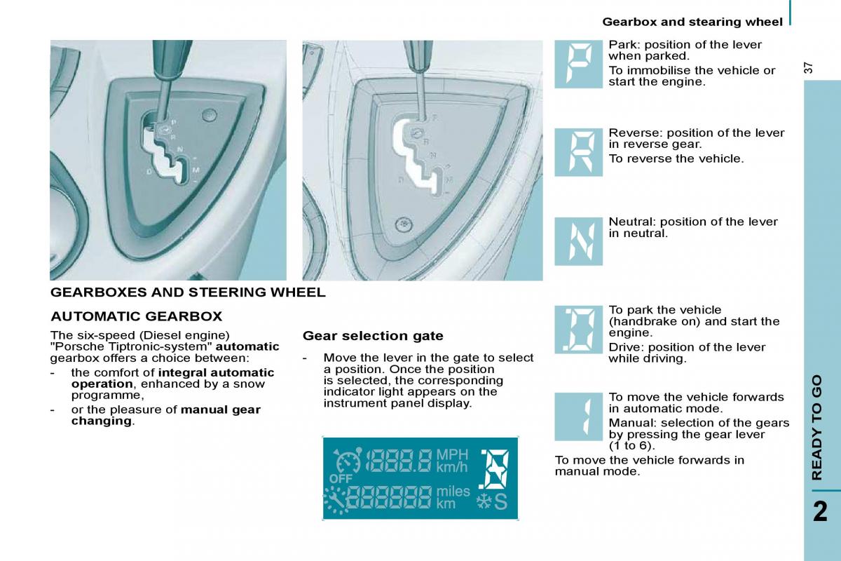 Citroen C8 owners manual / page 35