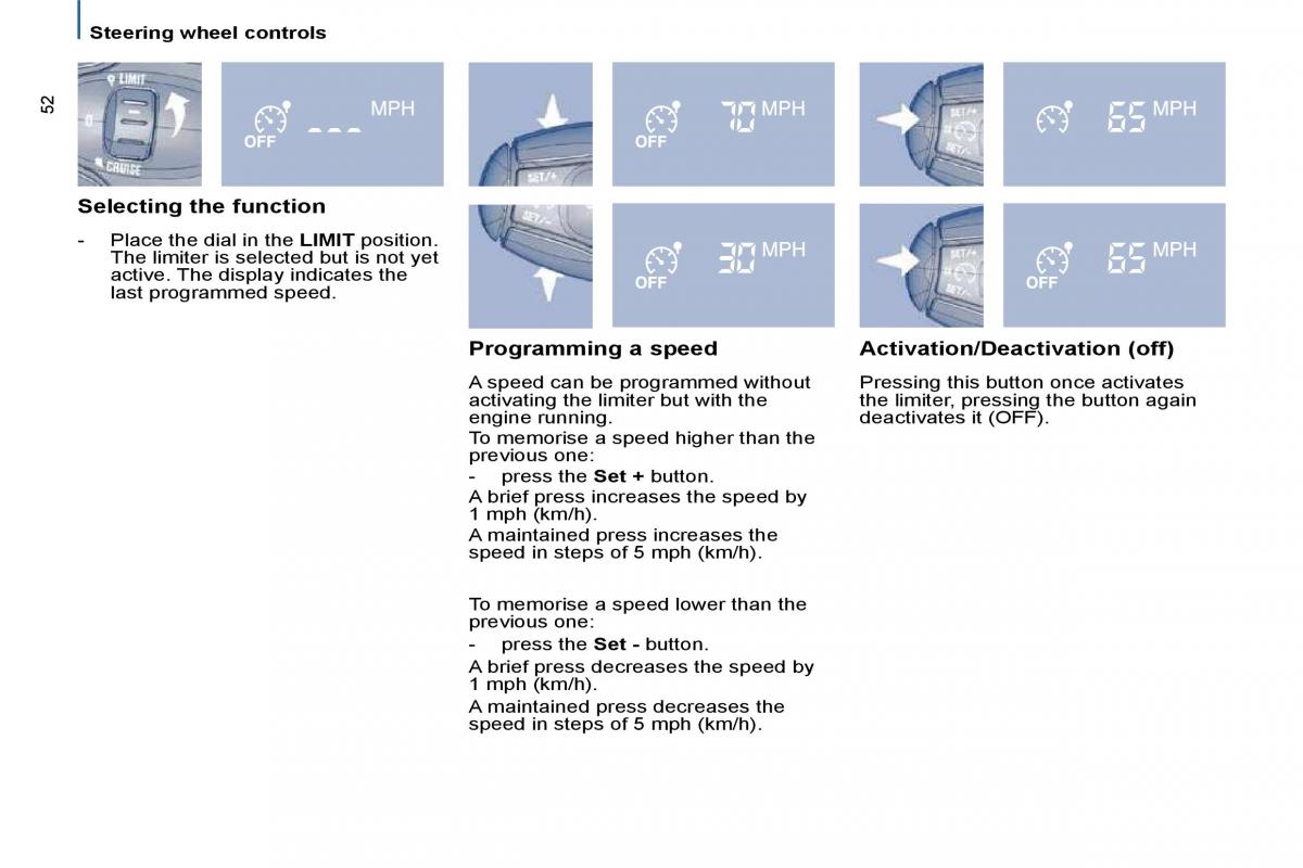 Citroen C8 owners manual / page 51