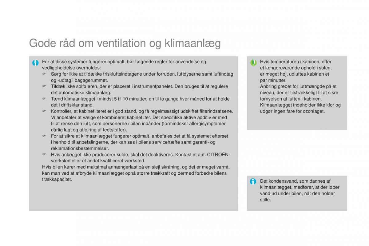 Citroen DS3 Bilens instruktionsbog / page 86