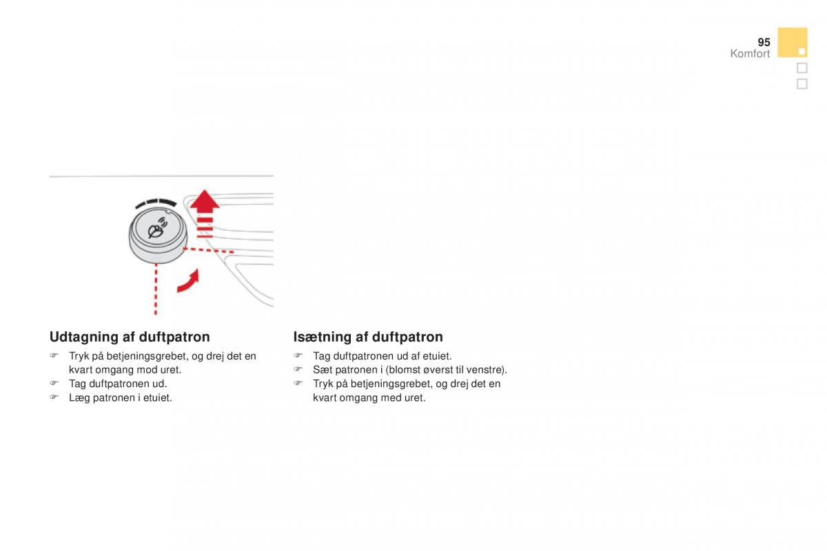 Citroen DS3 Bilens instruktionsbog / page 97