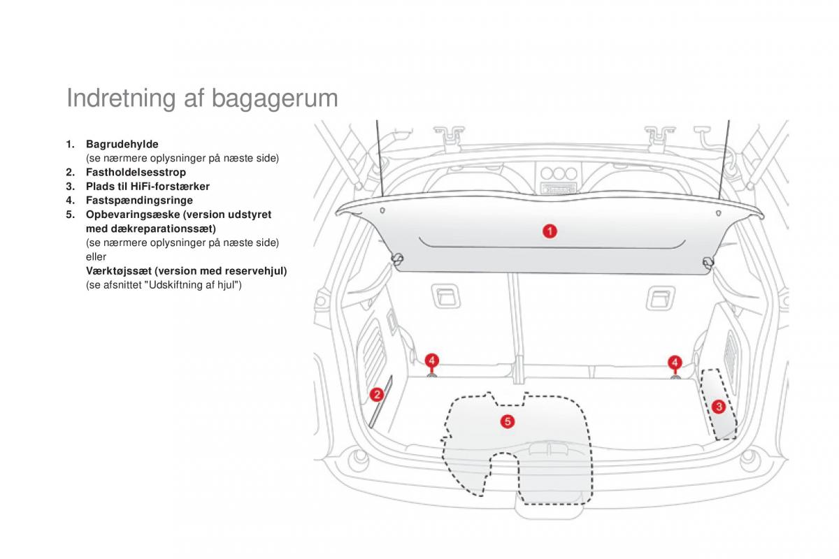 Citroen DS3 Bilens instruktionsbog / page 104