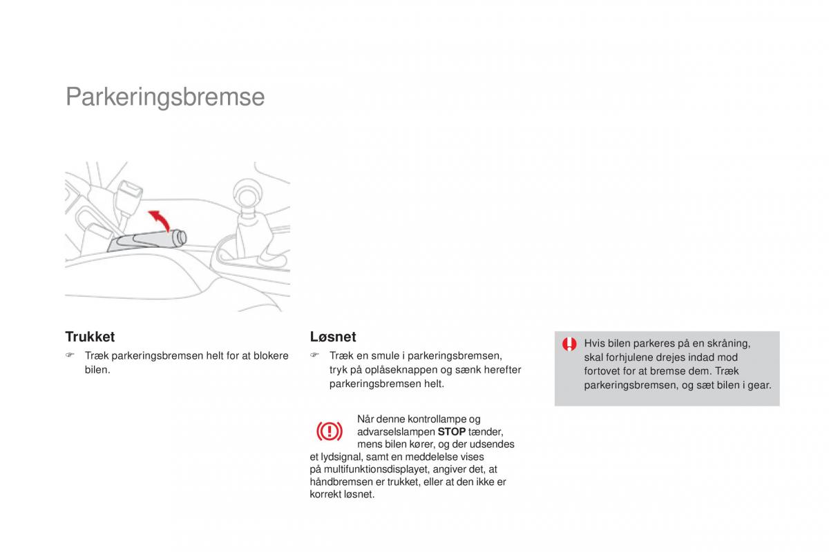 Citroen DS3 Bilens instruktionsbog / page 108