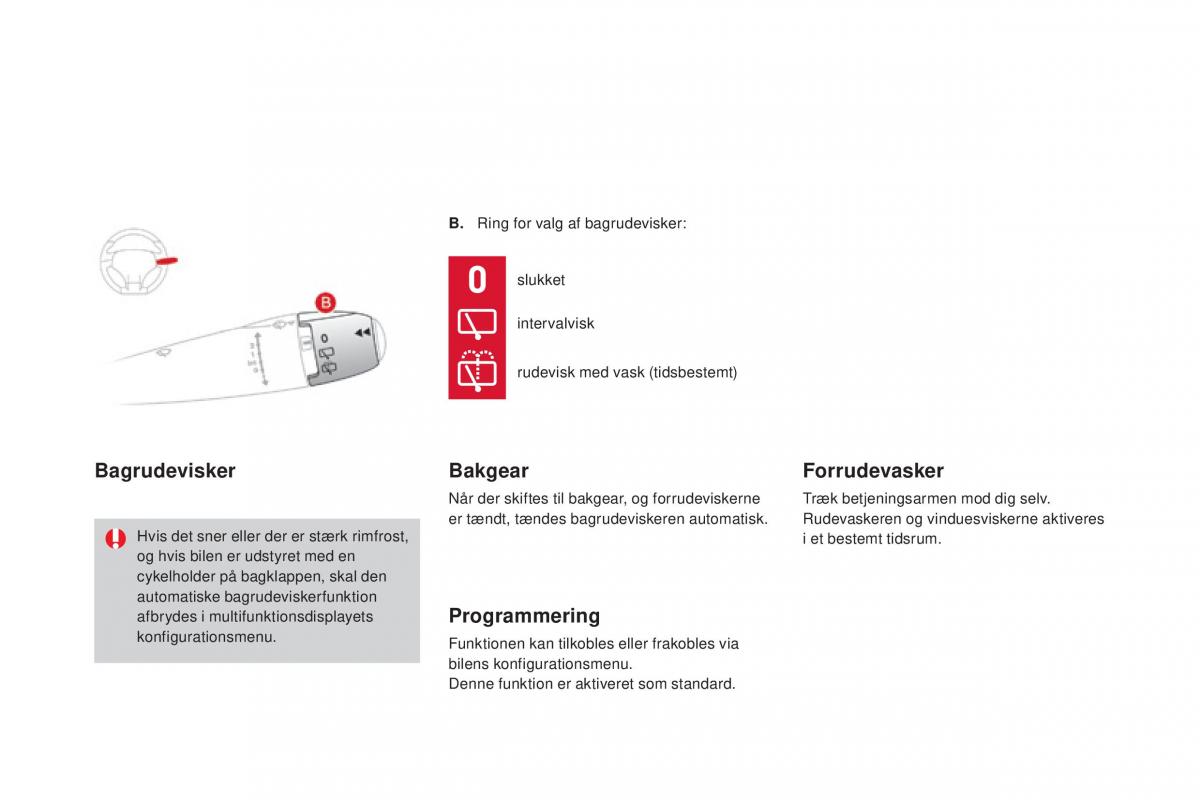 Citroen DS3 Bilens instruktionsbog / page 142