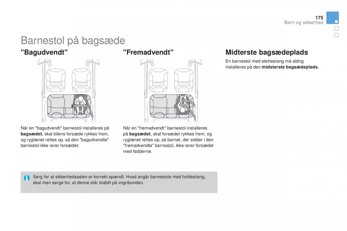 Citroen DS3 Bilens instruktionsbog / page 177