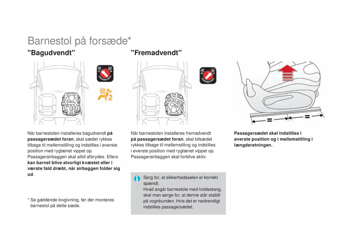 Citroen DS3 Bilens instruktionsbog / page 178