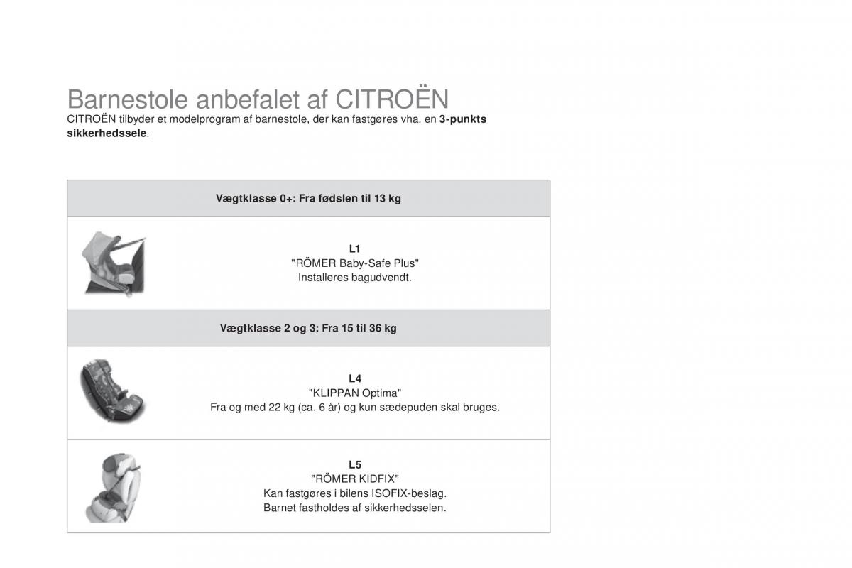 Citroen DS3 Bilens instruktionsbog / page 182