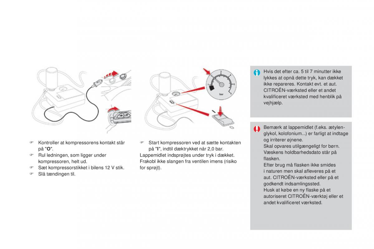 Citroen DS3 Bilens instruktionsbog / page 206