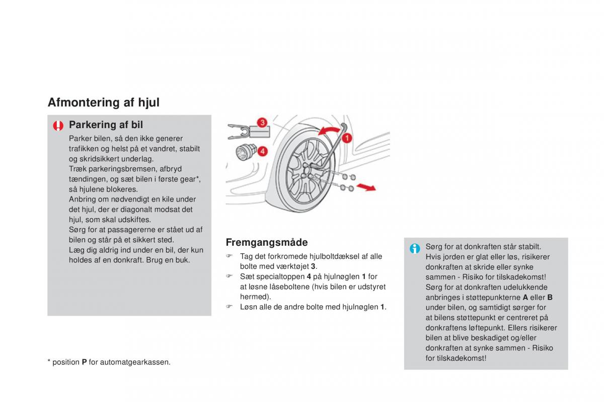 Citroen DS3 Bilens instruktionsbog / page 212