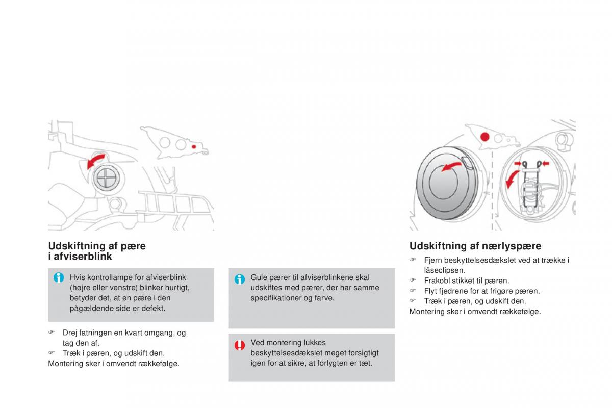 Citroen DS3 Bilens instruktionsbog / page 218