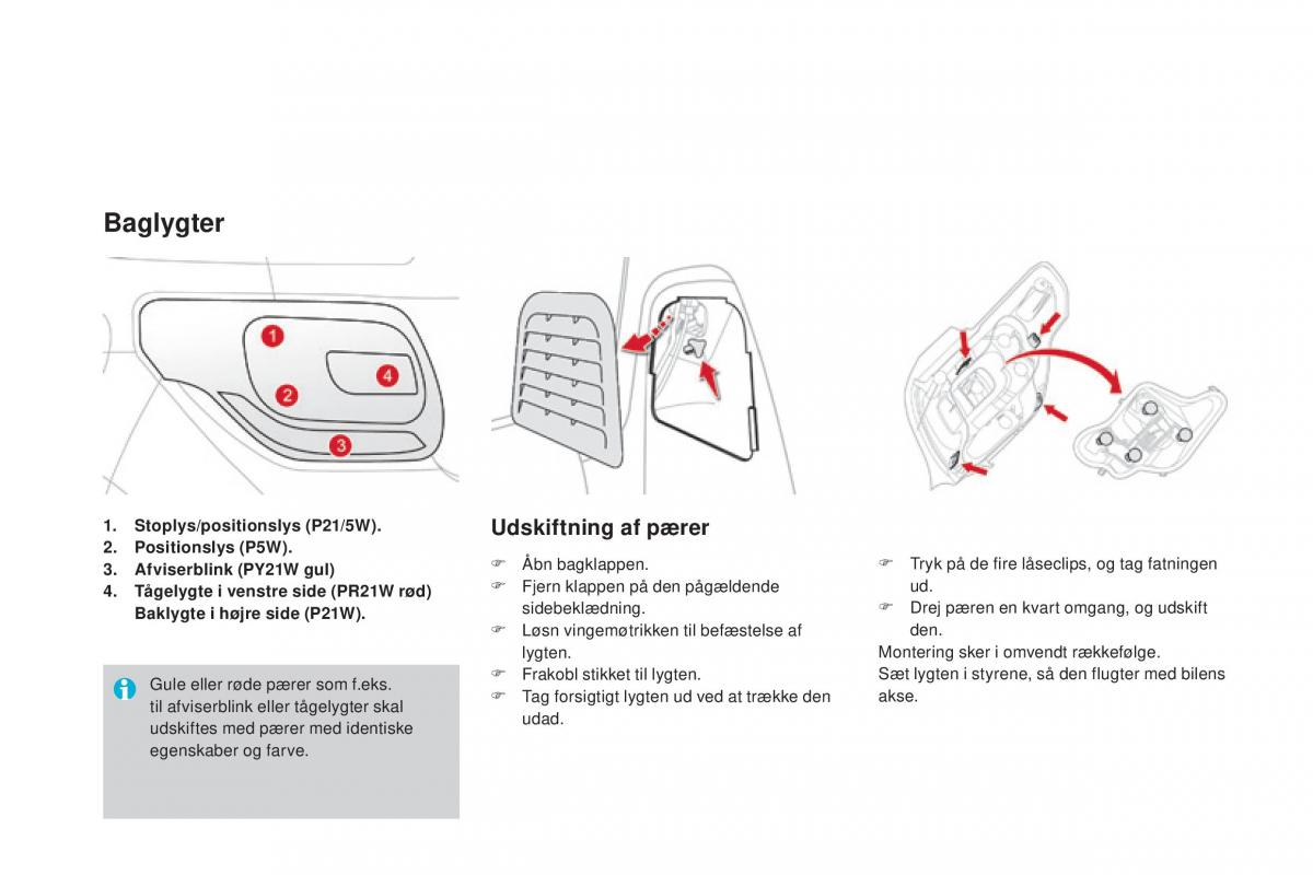 Citroen DS3 Bilens instruktionsbog / page 222