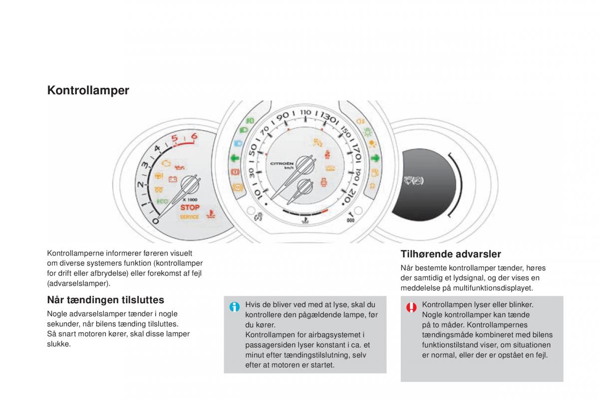 Citroen DS3 Bilens instruktionsbog / page 24