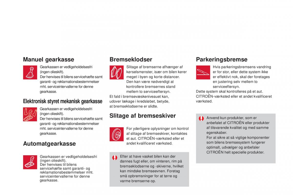 Citroen DS3 Bilens instruktionsbog / page 258