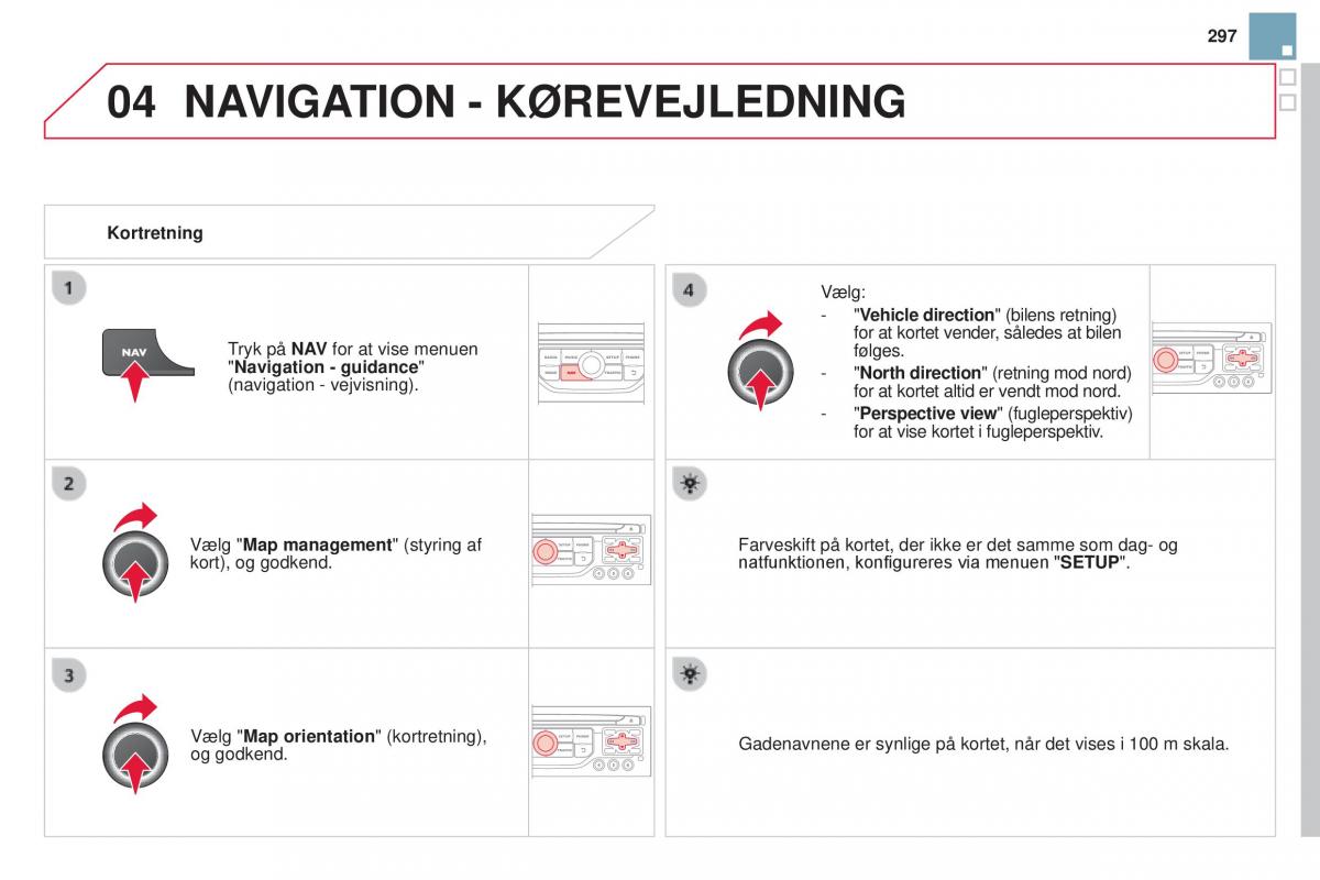 Citroen DS3 Bilens instruktionsbog / page 299