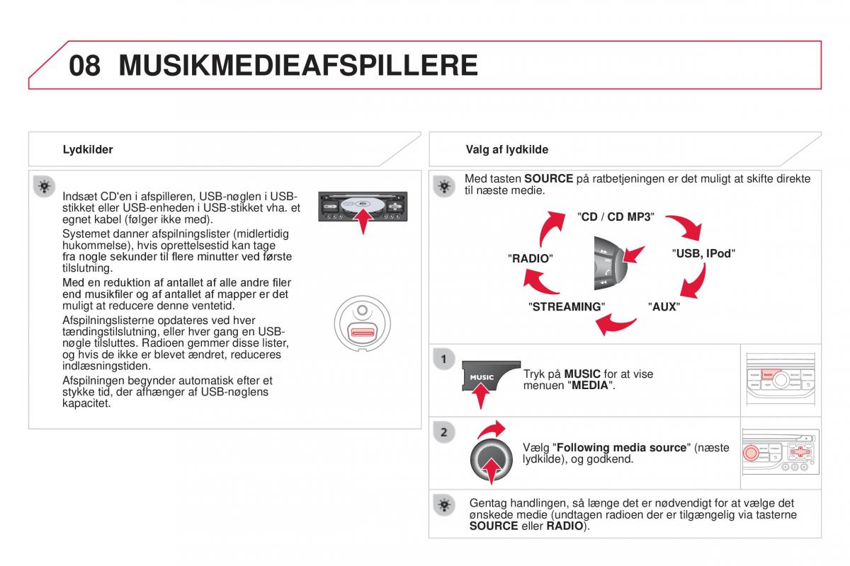 Citroen DS3 Bilens instruktionsbog / page 320