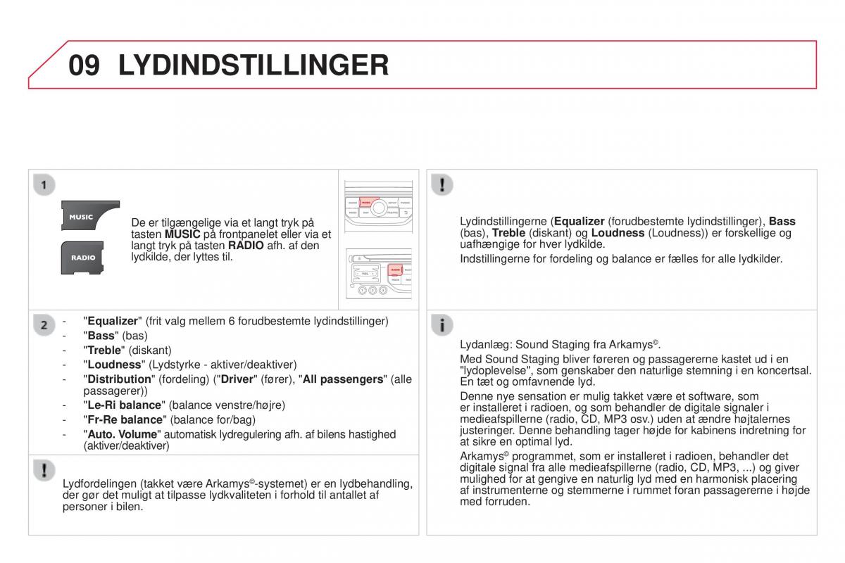 Citroen DS3 Bilens instruktionsbog / page 324