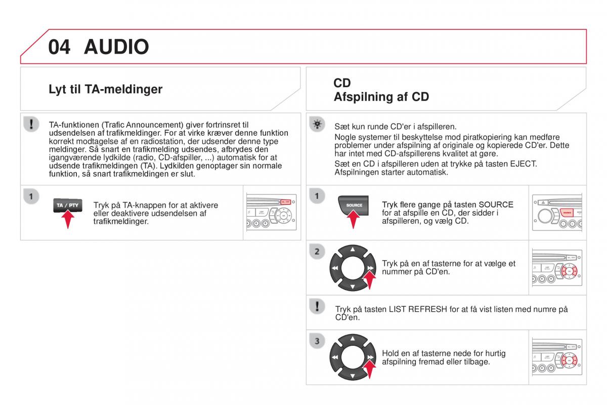 Citroen DS3 Bilens instruktionsbog / page 342