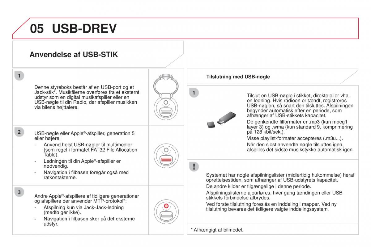 Citroen DS3 Bilens instruktionsbog / page 344